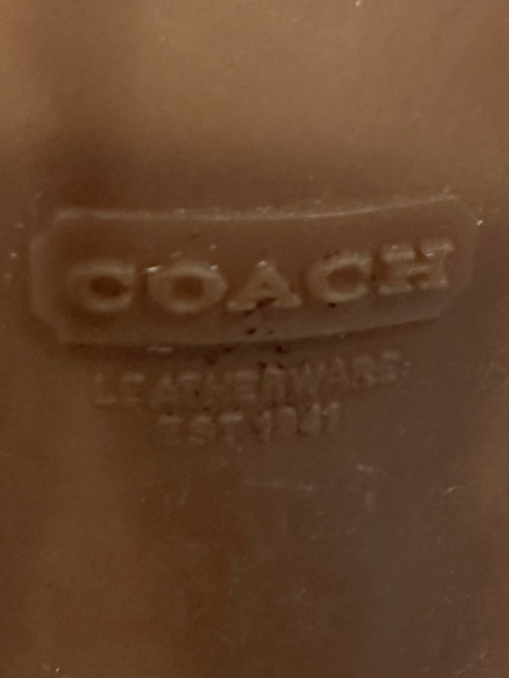 Coach Nevada P409 Vintage Y2K Leather Heels Brown Ankle Strap Block Sandals 7.5 - Picture 8 of 10